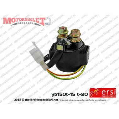 Ersi Motor YB150T-15 T-20 Marş Rölesi